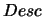 $\sigma\in Desc$