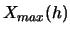 $X_{min}(h)$
