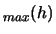 \begin{displaymath}
\textrm{S}_{max}(h) = \textrm{NP}_{max}(\leq h-1) +
\textrm{VP}_{max}(\leq h-1)
\end{displaymath}