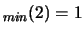$_{max}(2)=2$