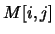 $[i,j]$